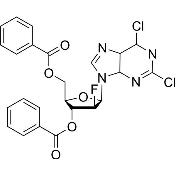 2,6-Dichloro-9-(3,5-di-O-benzoyl-2-deoxy-2-fluoro-D-arabinofuranosyl)-9H-purine 329187-80-6